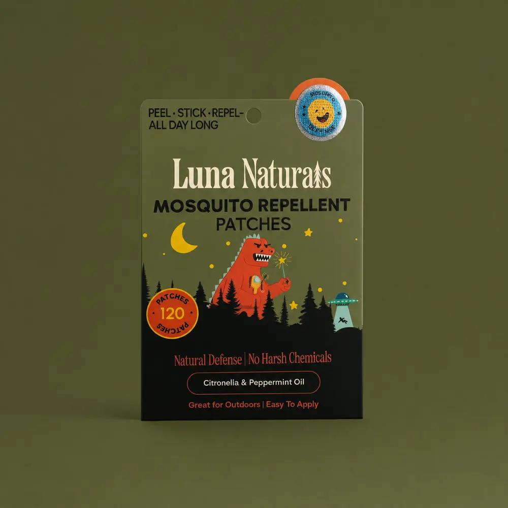 Luna Natural Mosquito Repellent Patches
